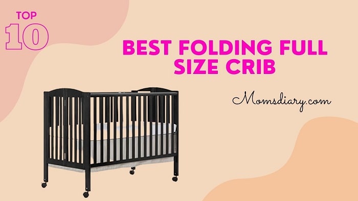 Best Folding Full Size Crib Portable Bassinet