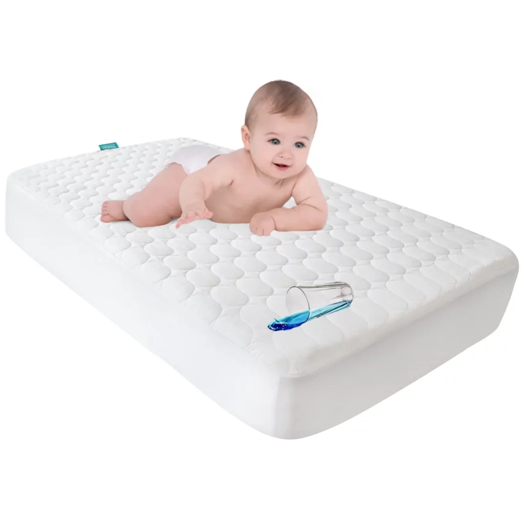 are crib mattresses pads safe